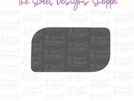 Stretch Oval Plaque  C - Cookie Cutter Supply