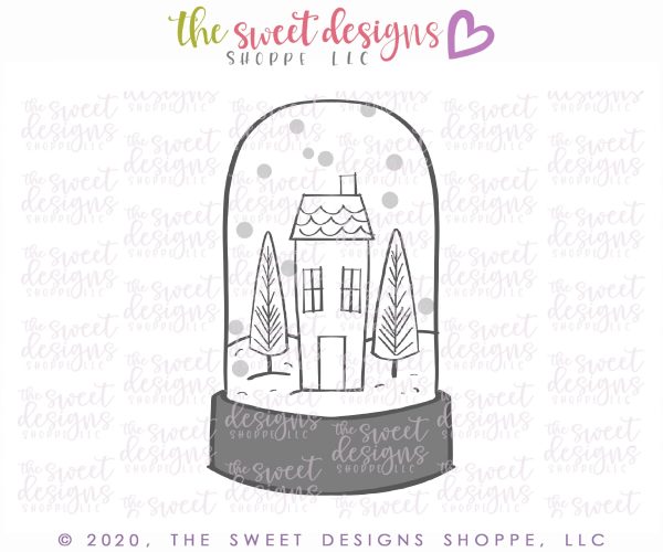 Tall Snow Globe - Cookie Cutter Online Sale