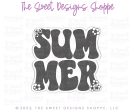 SUMMER Retro Plaque - Cookie Cutter Discount