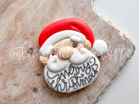 Wobbly Santa Face - Cookie Cutter Hot on Sale