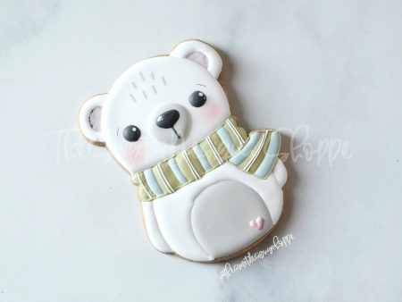 Wobbly Bear with Scarf- Cookie Cutter Cheap