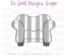 Stripe Sofa - Cookie Cutter Supply