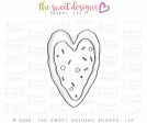 Tallish Heart Cookie - Cookie Cutter For Cheap