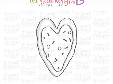 Tallish Heart Cookie - Cookie Cutter For Cheap