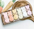 Skinny Bunny, Girly Bunny, Bunny with Glasses Marshmallow Set - 3 Piece Set - Cookie Cutters on Sale