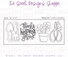 Teacher Helping me Grow Set - Set of 4 - Cookie Cutters Online Sale