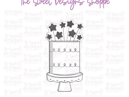 Tall Star Candle Cake - Cookie Cutter Cheap