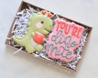 T-Rex Dinosaur & You re Dino Mine Plaque Set - 2 Piece Set - Cookie Cutters For Sale