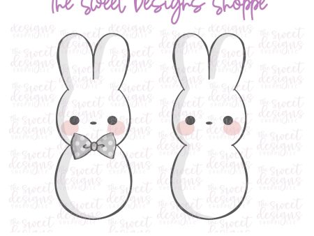 Skinny Bunny Marshmallow - Cookie Cutter For Sale