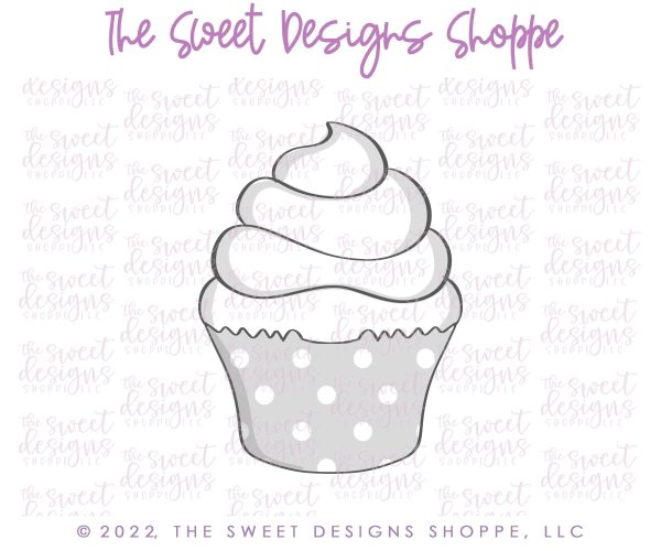 Simple Cupcake - Cookie Cutter Online