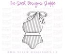 Tied Swimsuit - Cookie Cutter For Sale