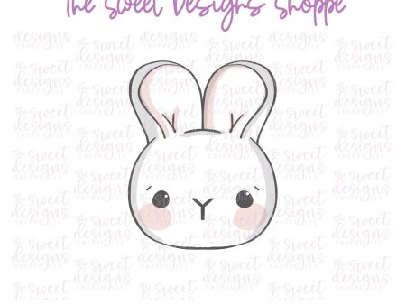 Simple Bunny Face - Cookie Cutter Discount