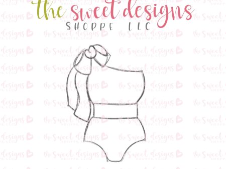 Swimsuit with Side Bow - Cookie Cutter Sale