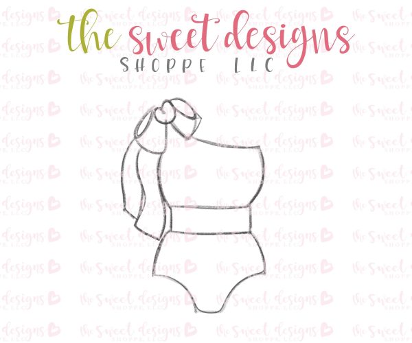 Swimsuit with Side Bow - Cookie Cutter Sale