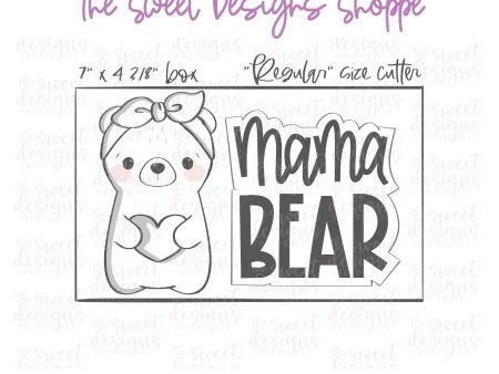 MAMA Bear Set - 2 Piece Set - Cookie Cutters Discount