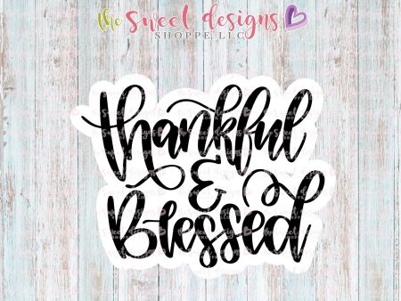 Thankful & Blessed - Cookie Cutter Online