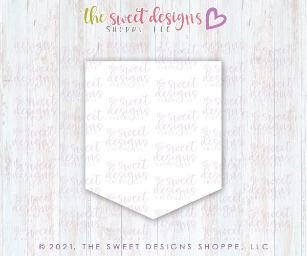 Single Bunting A - Plaque - Cookie Cutter For Discount