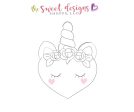 Unicorn Heart - Cookie Cutter on Sale