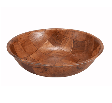 Winco Woven Wood Dough Bowl 20  For Cheap