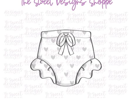 Baby Girl Diaper Cover - Cookie Cutter Hot on Sale