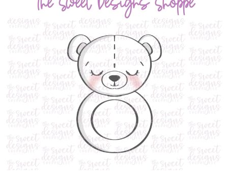 Teddy Bear Rattle - Cookie Cutter Online Hot Sale