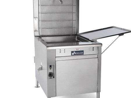 Avalon (ADF26-G) 18  x 26  Natural Gas Fryer, Standing Pilot, Right Side Drain Board With Submerge Screen Cheap