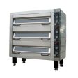 BakeMax Electric Artisan Stone Deck Ovens 3 Pan Wide, 1 to 4 decks For Sale