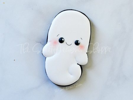 Tall Cute Ghost - Cookie Cutter on Sale