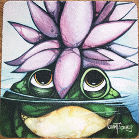 Lotus King Frog Coaster on Sale