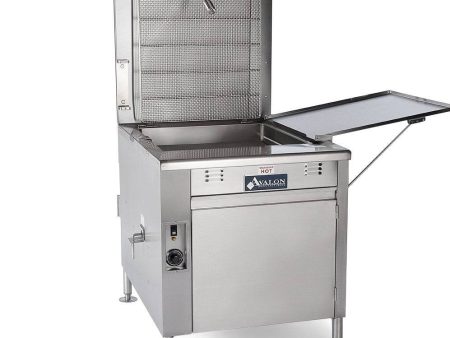 Avalon Natural Gas Fryer 18  x 26 , Standing Pilot, Right Side Drain Board (ADF26-G) Online Sale