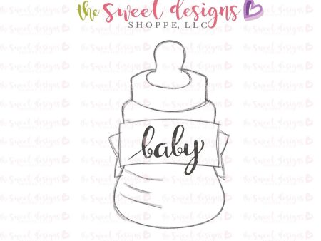 Baby Bottle with Ribbon 2018 - Cookie Cutter Sale