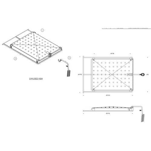 Submerger Screens For Belshaw Electric Donut Fryers (3 Options) Online Sale