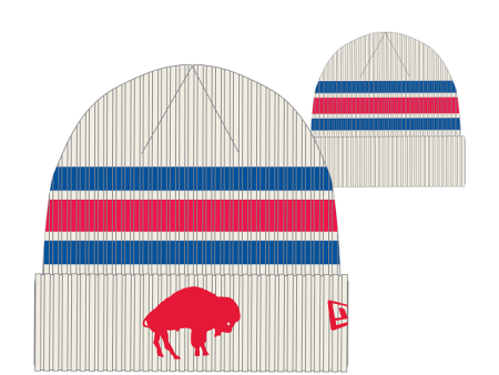 Buffalo Bills Vintage Knit Hat Online Sale