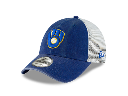 Milwaukee Brewers Cooperstown Retro 940 Mesh Back Cap For Sale