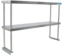 BK Double Overshelf Table Mount 12  X 48 , 18 GA. SS Cheap