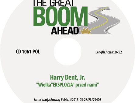 CD1061POL  Wielka EKSPLOZJA   przed nami  Harry Dent, Jr. Fashion