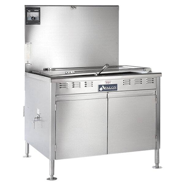 Avalon (ADF34-G) 34  X 24  NATURAL GAS FRYER, STANDING PILOT, Left Side Drain Board with Submerge Screen Hot on Sale