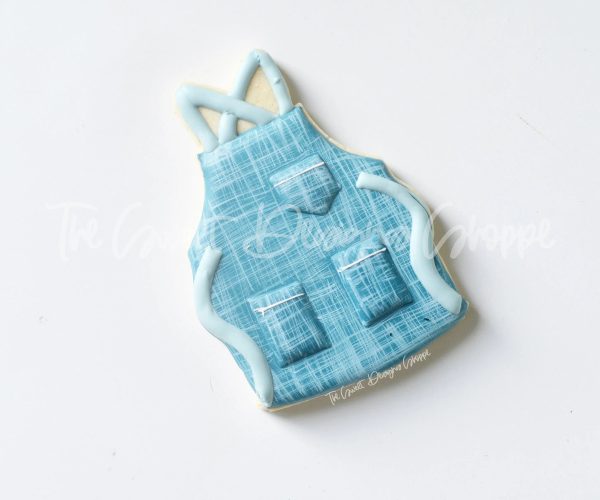 Tallish Apron - Plaque - Cookie Cutter Online now