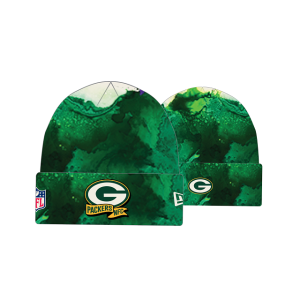 Green Bay Packers Ink Sideline Knit Hat Online now