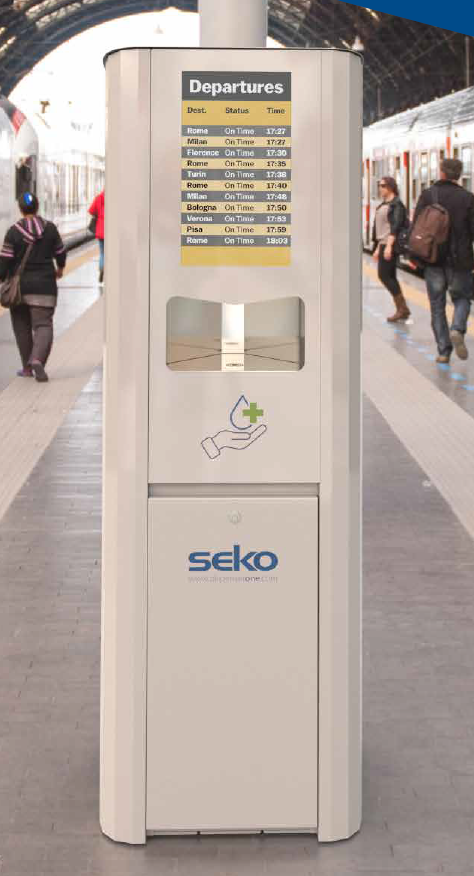 SEKO Dispenser ONE The indispensable heavy duty hand sanitizer system Fashion