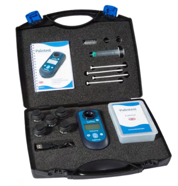 Chlorine Meter kit, hard case Palintest Lumiso LUM051 Sale