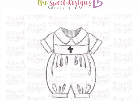 Baptism Bubble Romper - Cookie Cutter Hot on Sale