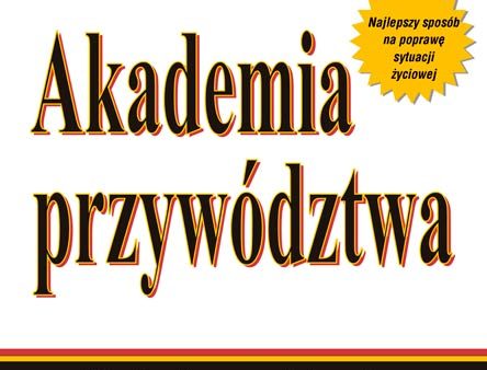 BK806POL  Akademia przywództwa  John Fuhrman Sale