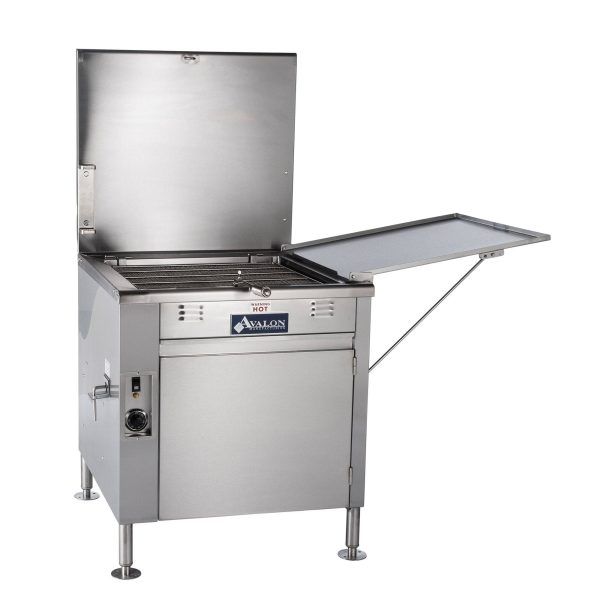 Avalon (ADF24-E) 24  X 24  Donut Fryer, Electric (1 phase), Right Side Drain Board with Submerger Screen (ASUB24-E) Discount