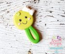 Simple Rattle with Bow v2- Cookie Cutter Hot on Sale