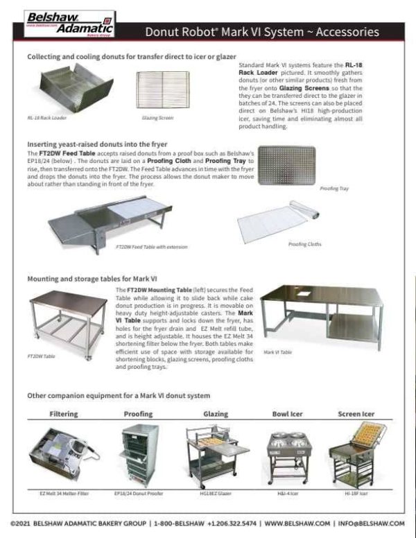 Belshaw Support table for Mark VI Fryer (MK6-1005) Online Hot Sale