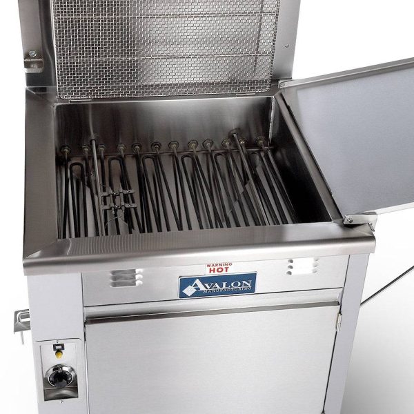 Avalon Donut Fryer 24  X 24 , Electric (1 phase), Left Side Drain Board with Sub-merger Screen (ADF24-E1) Sale