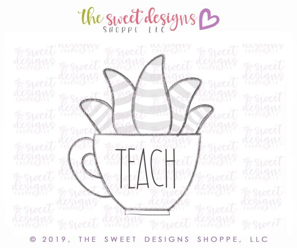 TEACH Cactus Mug - Cookie Cutter For Sale