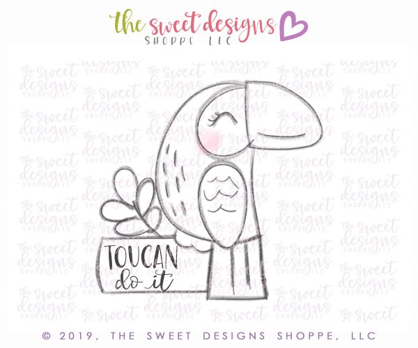 Toucan - do it - Plaque - Cookie Cutter Online Hot Sale