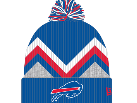 Buffalo Bills Zigzag Knit Hat Discount